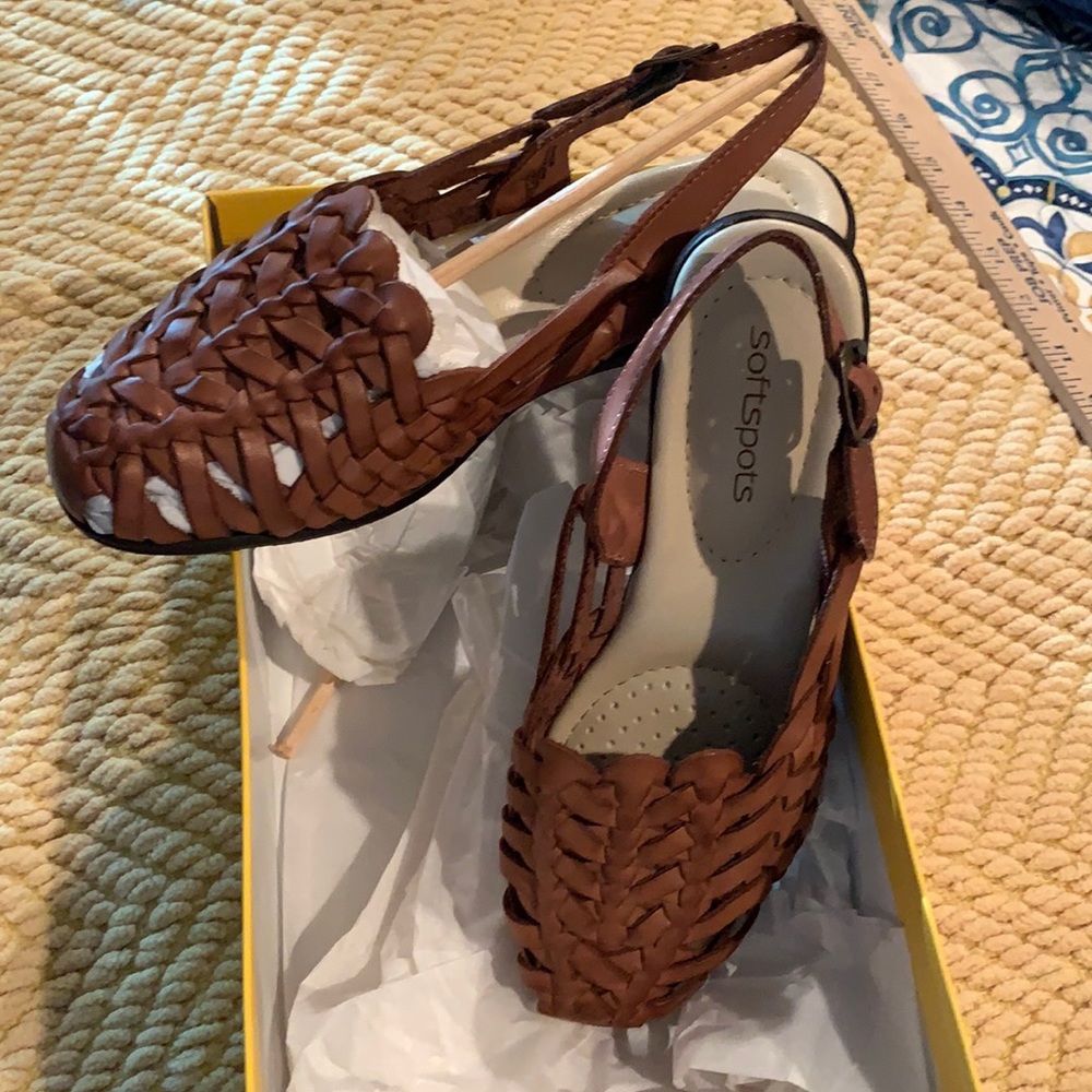 Soft spots Tobago slingback Huarache Sandals